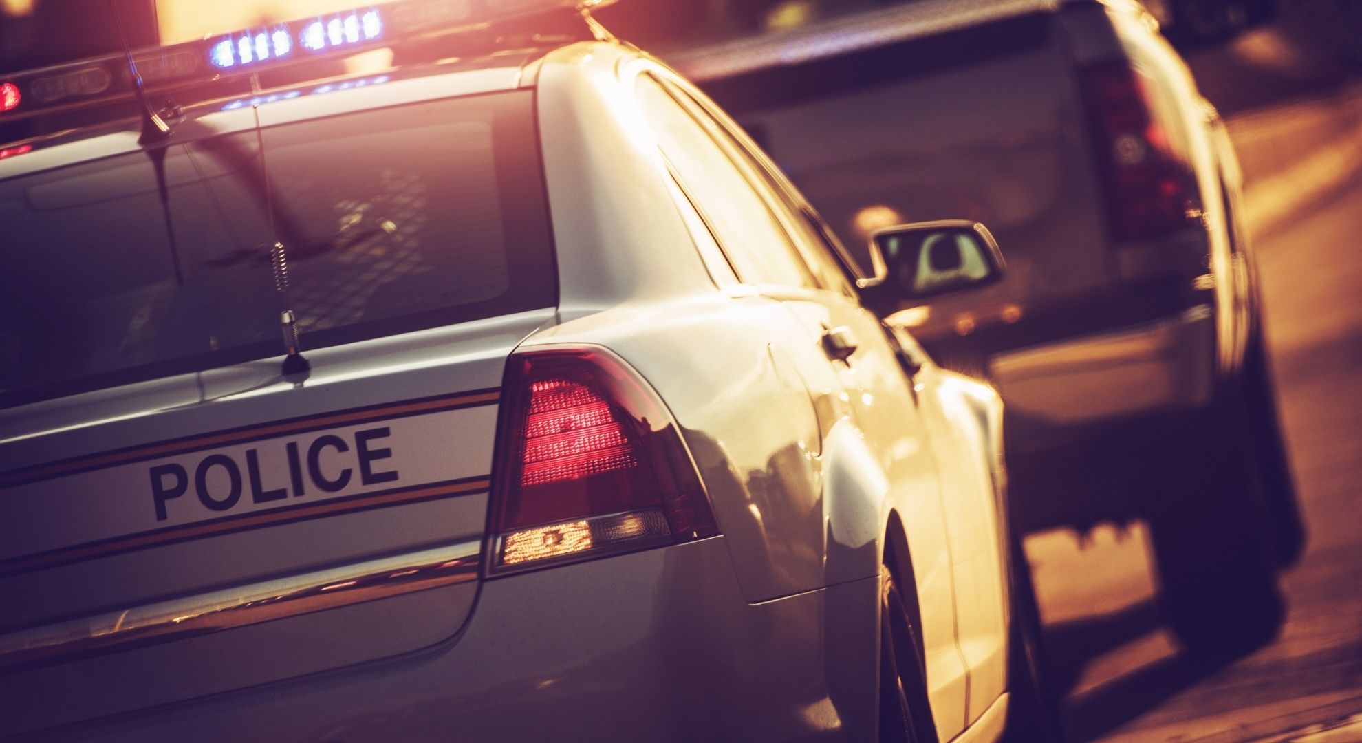 a police car
